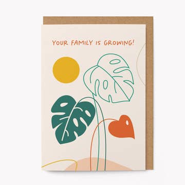 Kaart You're Love Is Growing