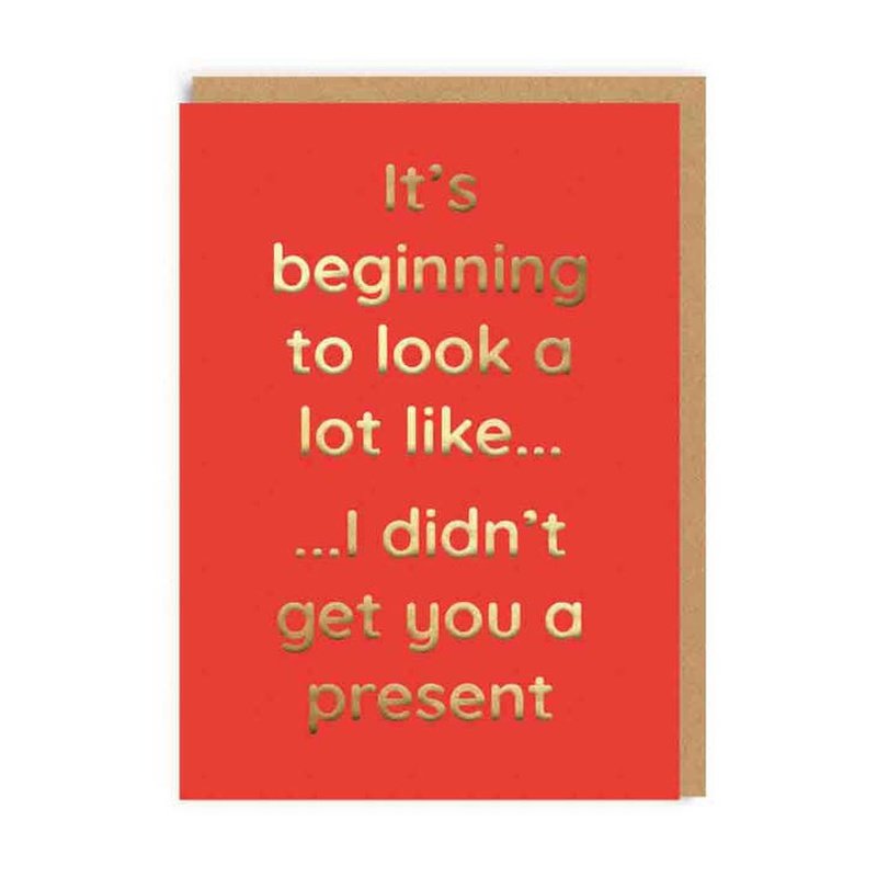 Kaart It's Beginning To Look a Lot Like...