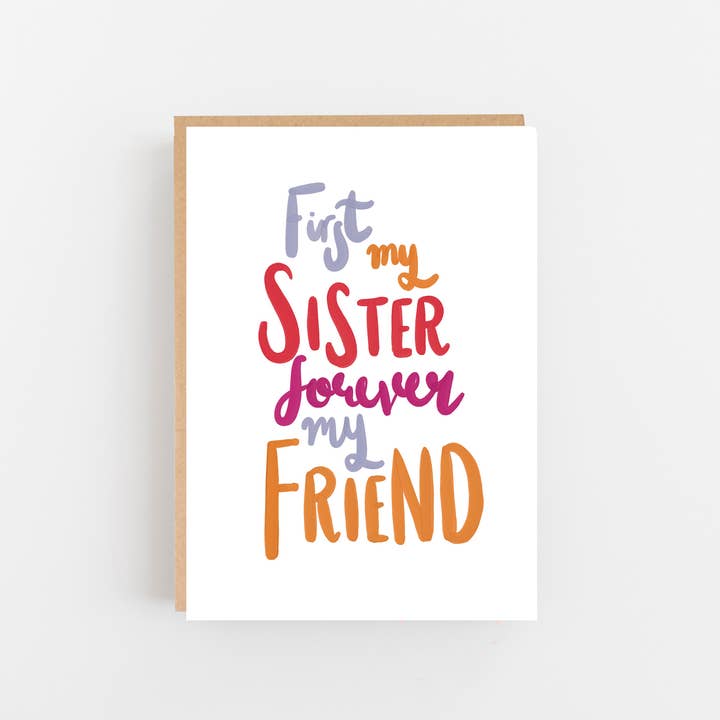 Kaart First My Sister