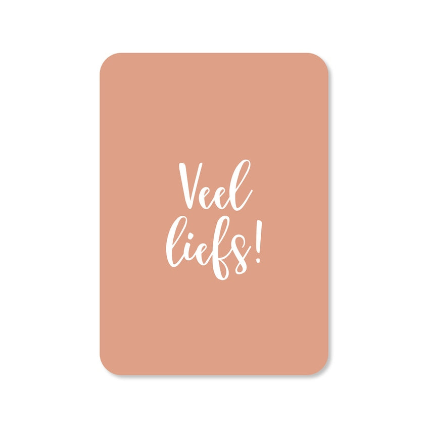 Kaart Veel Liefs