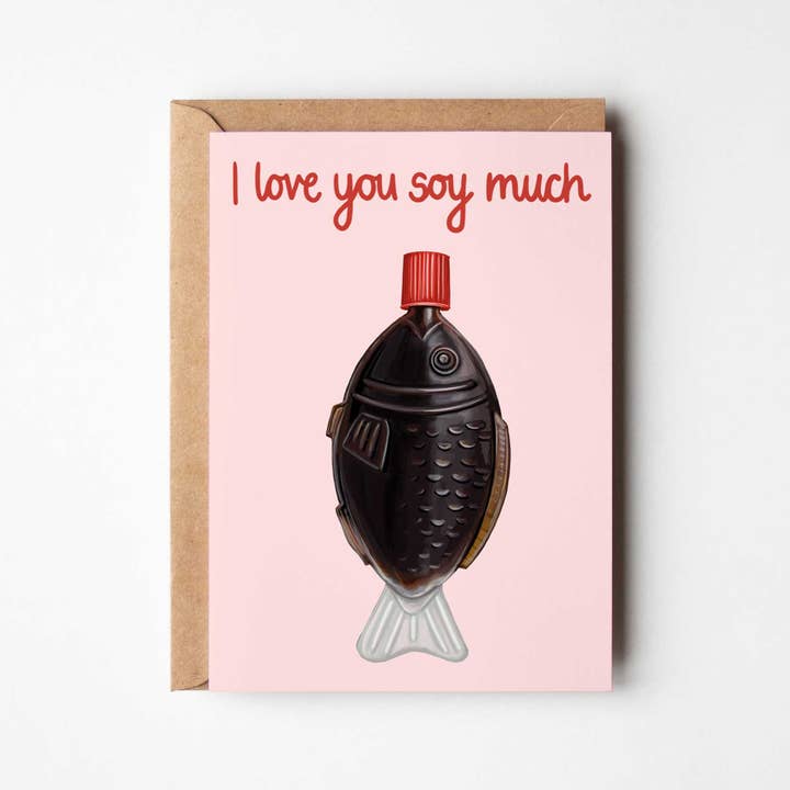 Kaart I Love You Soy Much