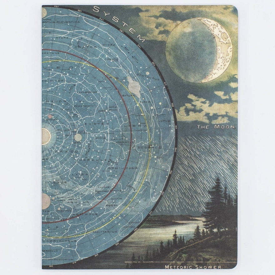 Star Map Softcover Notebook | Lined