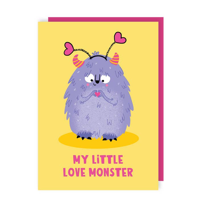 Kaart My Little Love Monster