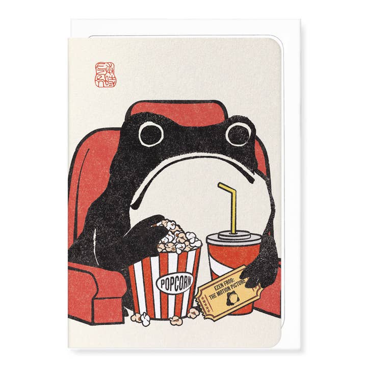 Kaart Movie Lover Frog
