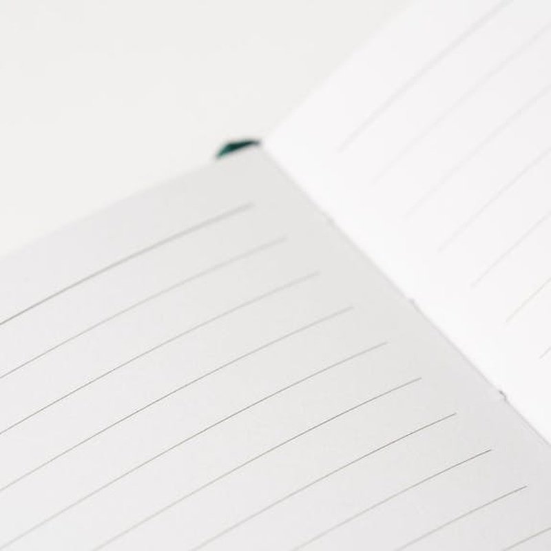 Gelinieerd Notitieboek A5 | Vlinder | Blush Pink