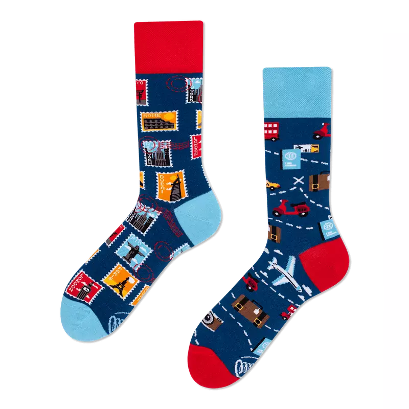 Many Mornings Sokken | The Traveler