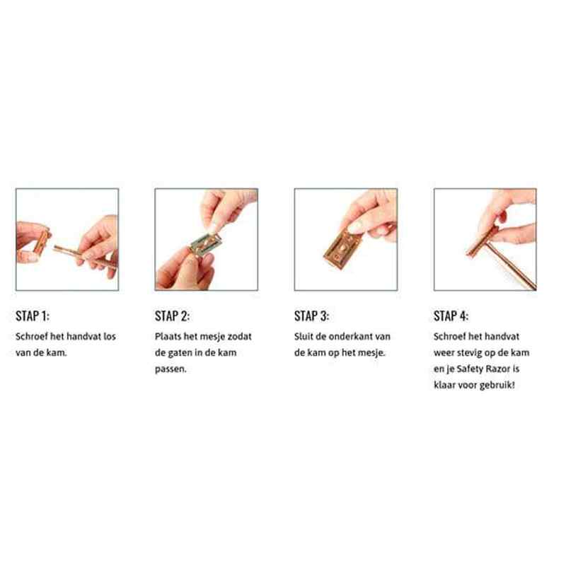 Oceonics | Scheermes Safety Razor | Antraciet