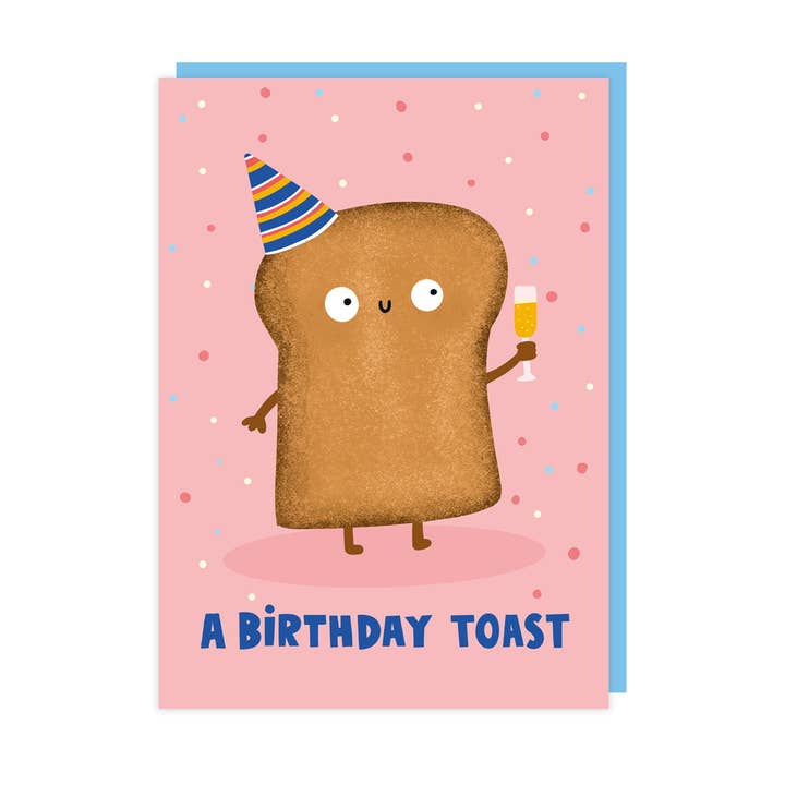 Kaart Birthday Toast