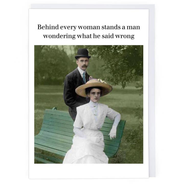 Kaart Behind Every Woman