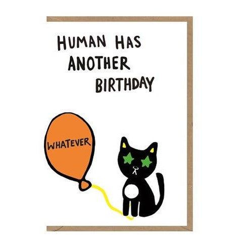 Kaart Human Birthday
