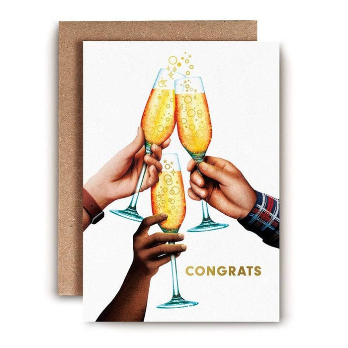 Carte Félicitations | Champagne