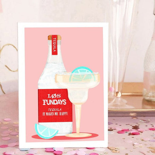 Kaart Tequila Birthday