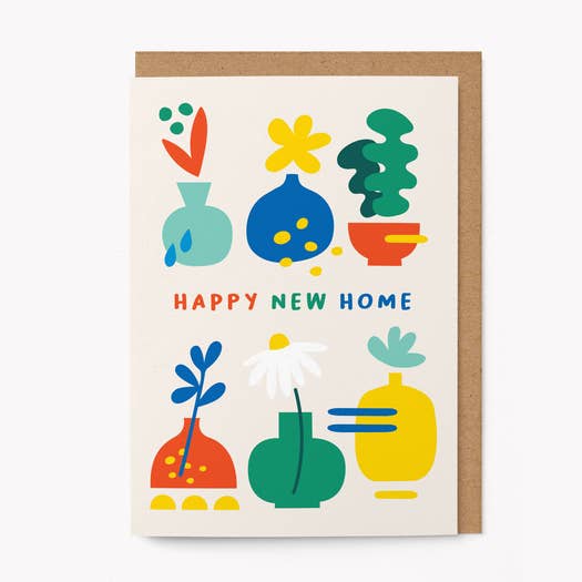 Kaart Happy New Home | Vazen