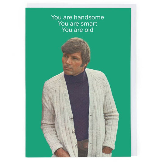 Kaart Handsome And Old