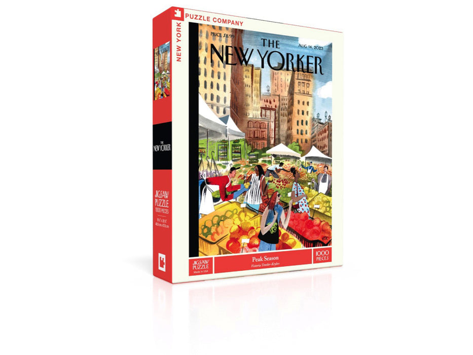 New York Puzzle Company Peak Saison 1000 Pièces | Couverture new-yorkaise