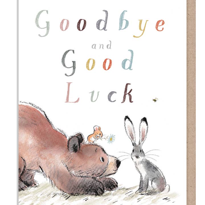 Kaart Goodbye and Good Luck