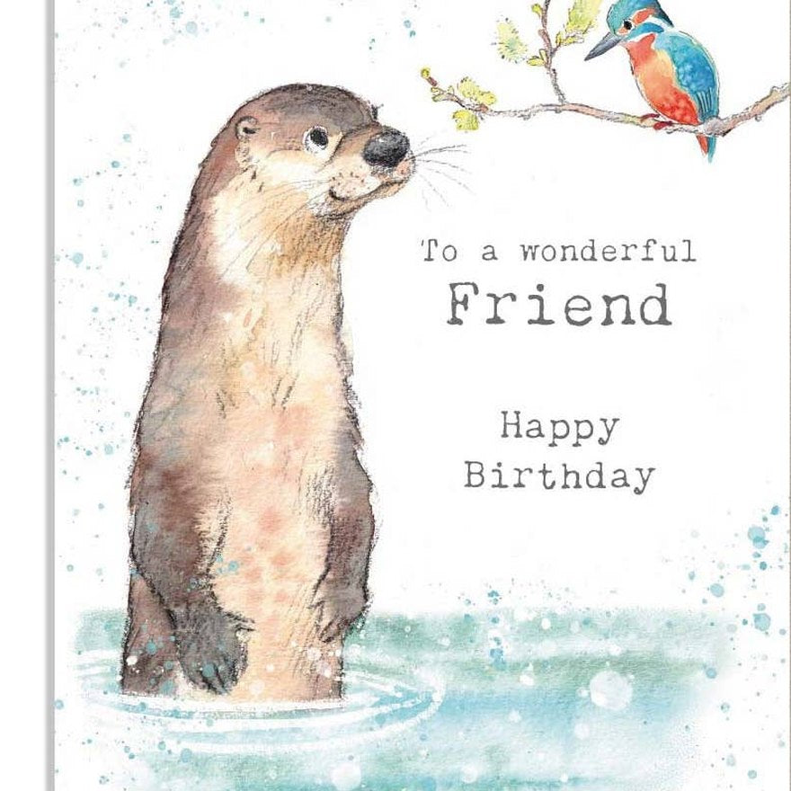 Kaart Wonderful Friend | Otter