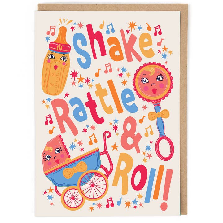 Kaart Shake, Rattle & Roll