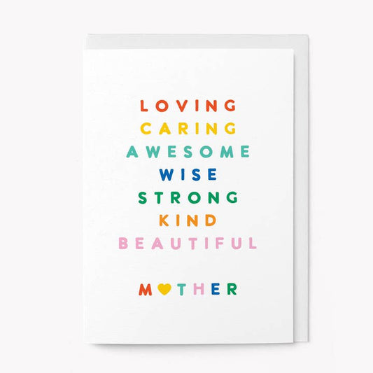 Kaart Beautiful Mother
