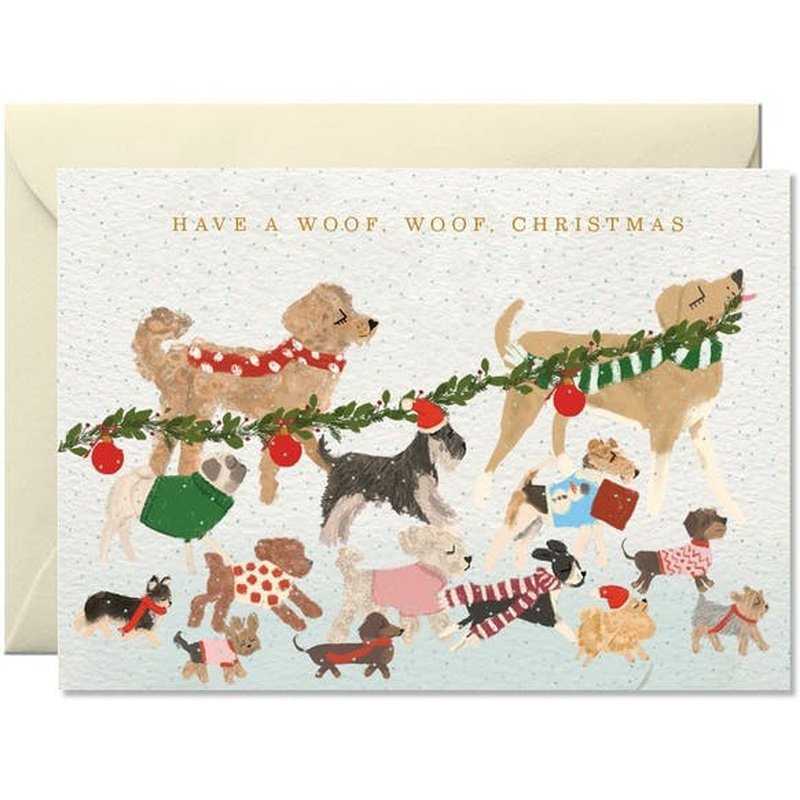 Kaart Have a Woof Woof Christmas