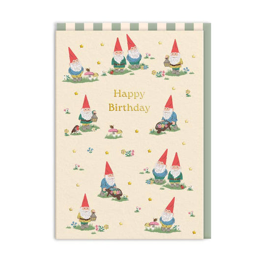 Kaart Birthday Gnomes