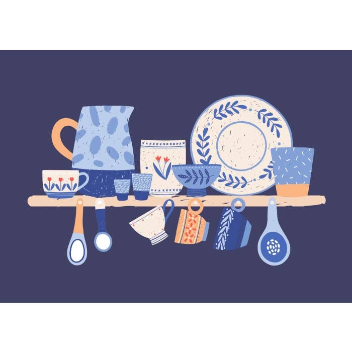 Kaart Servies