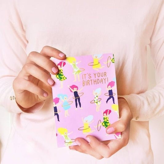 Kaart It's Your Birthday! | Hoola Hoop