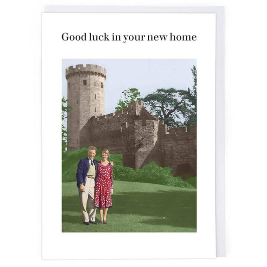 Kaart Good Luck In Your New Home