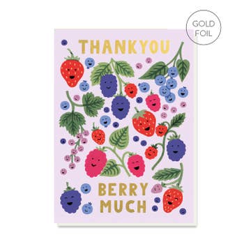 Carte Merci beaucoup Berry