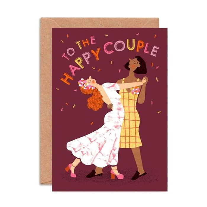 Carte au couple heureux (V-V-V)