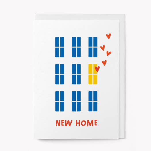 Kaart New Home | Hartjes