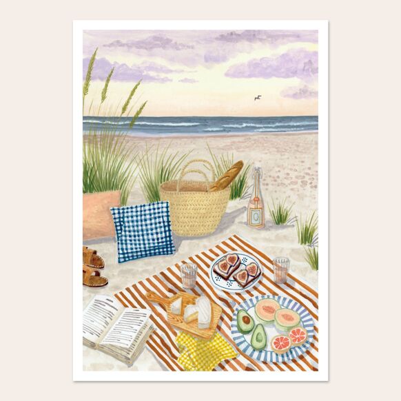 Melanie Voituriez A4 Print Picnic