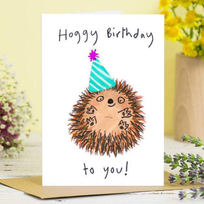 Carte anniversaire Hoggy à vous!