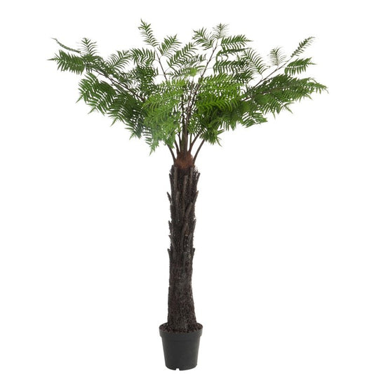 J-Line Palmboon In Pot | Plastic Groen/Bruin | 150x150x190cm