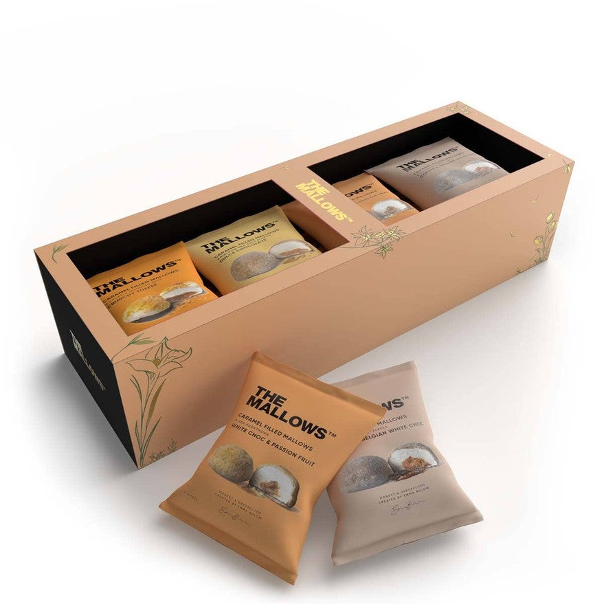 The Mallows Caramel Filled Mallows Gift Box- Summer Edition
