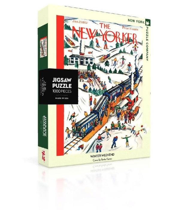 New York Puzzle Company Winter Weekend Puzzle 1000 pièces