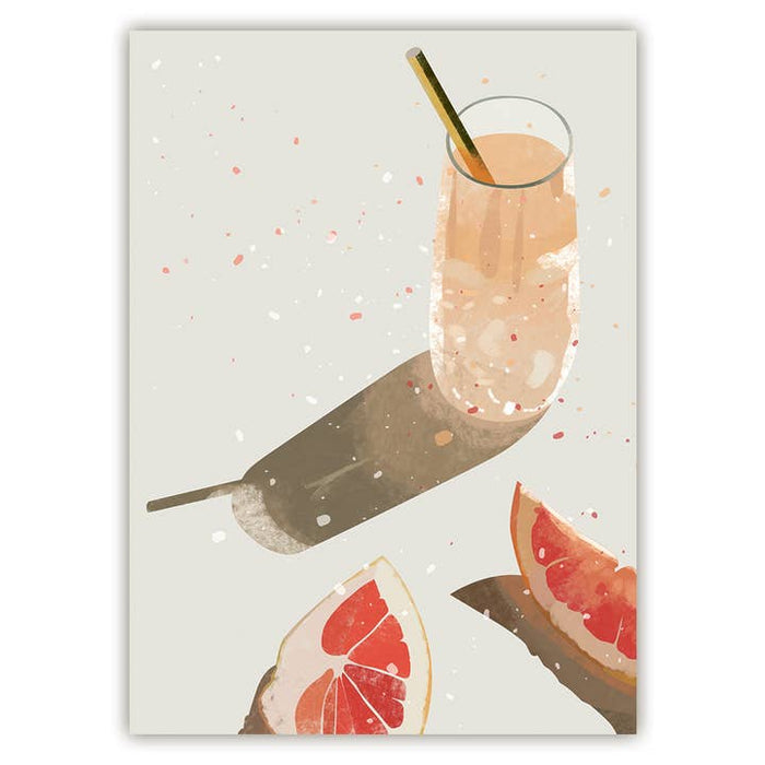 Cocktail d'été de la carte | Enveloppe