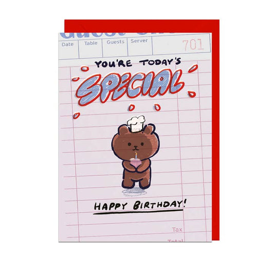 Kaart Happy Birthday Special