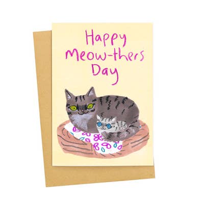 Carte Happy Meow-thers Day