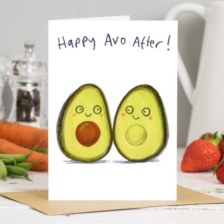 Kaart Happy Avo After