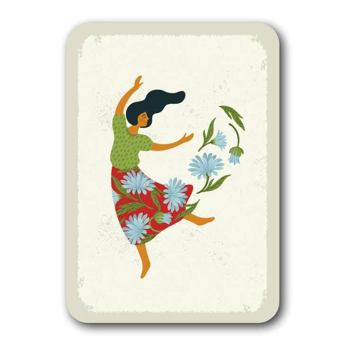 Carte Flower Dance | Une enveloppe