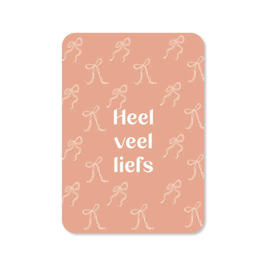 Kaart Heel Veel Liefs