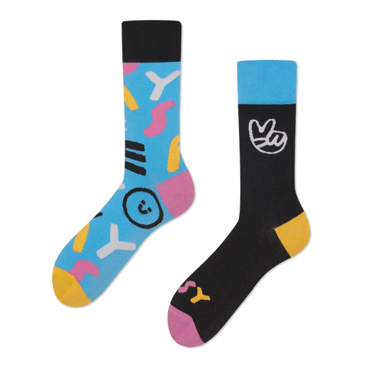 Many Mornings Easy Peasy Sokken