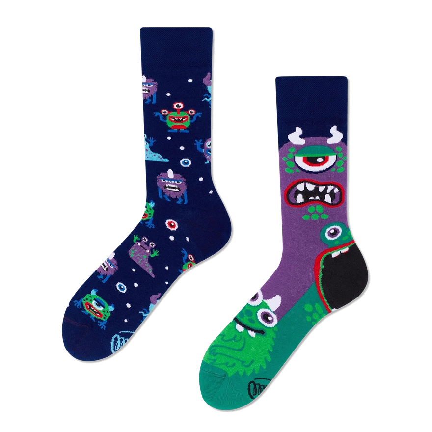 Many Mornings Sokken | The Monsters