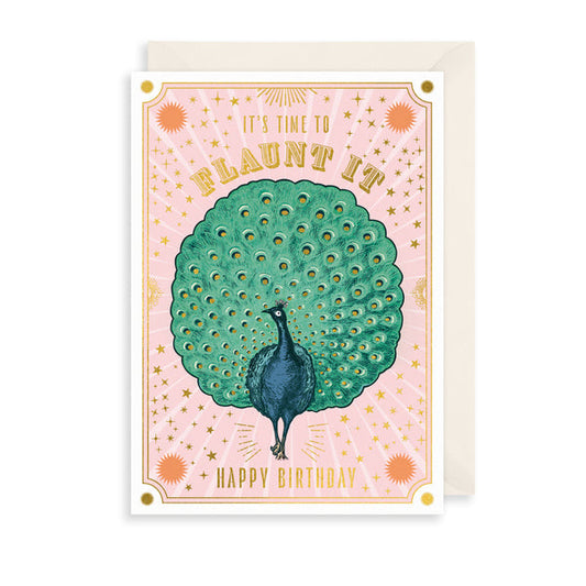 Kaart It's Time To Flaunt It