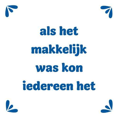 Tegeltje