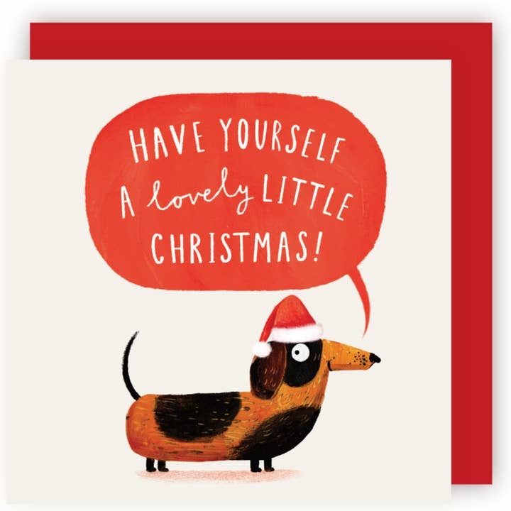 Kaart Christmas Puppy