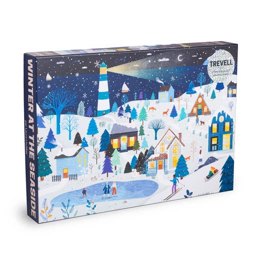 Trevell Winter At The Seaside Puzzel | 1000 Stukjes