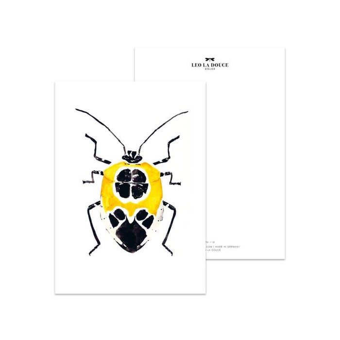Carte Yellow Beetle | Une enveloppe