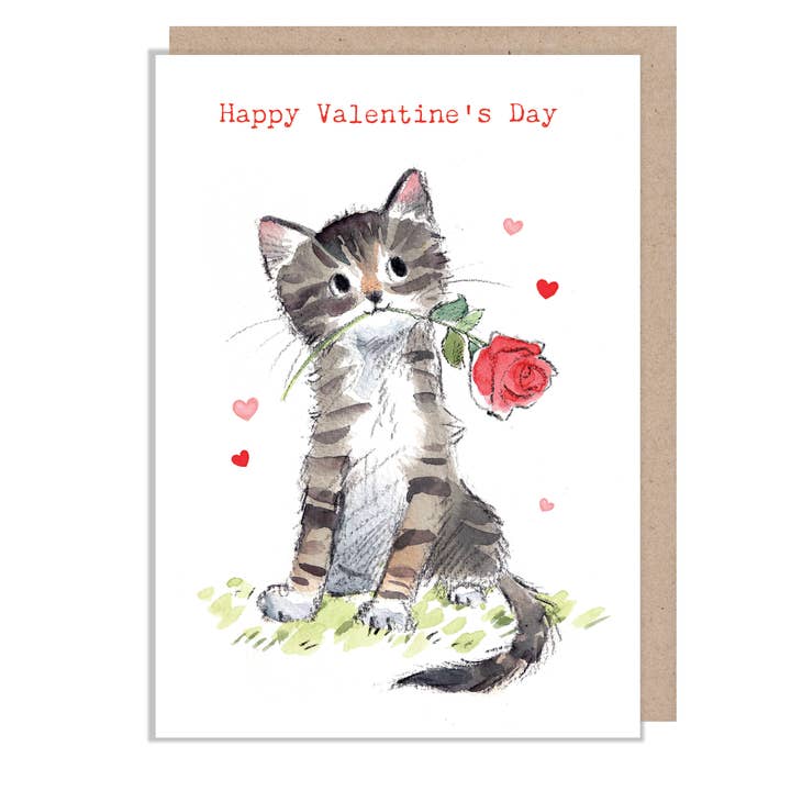 Kaart Valentine | Kitten